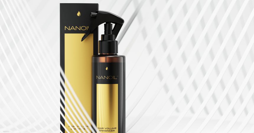 spray para um cabelo mais volumoso Nanoil