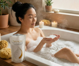 nanoil Sal de banho do Mar Morto