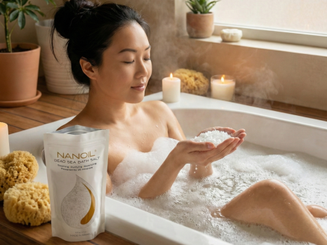 nanoil Sal de banho do Mar Morto