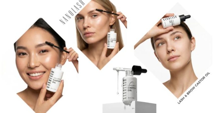 nanolash óleo de rícino pestanas